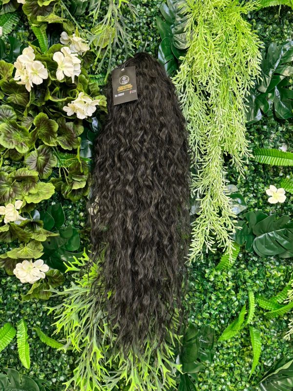 CODA PONY RICCIA NERA PINZA