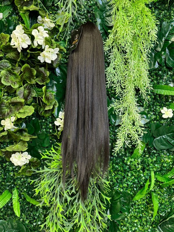 CODA PONY LISCIA CASTANO