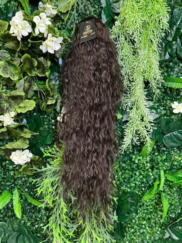 CODA PONY RICCIA CASTANO