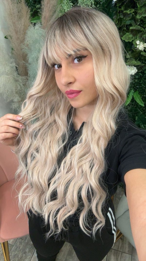 PARRUCCA BLONDE WAVE