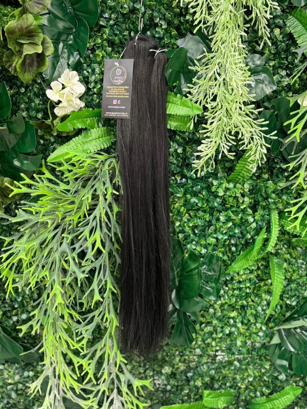 EXTENSION CLIP 7 PZ NERO LISCE