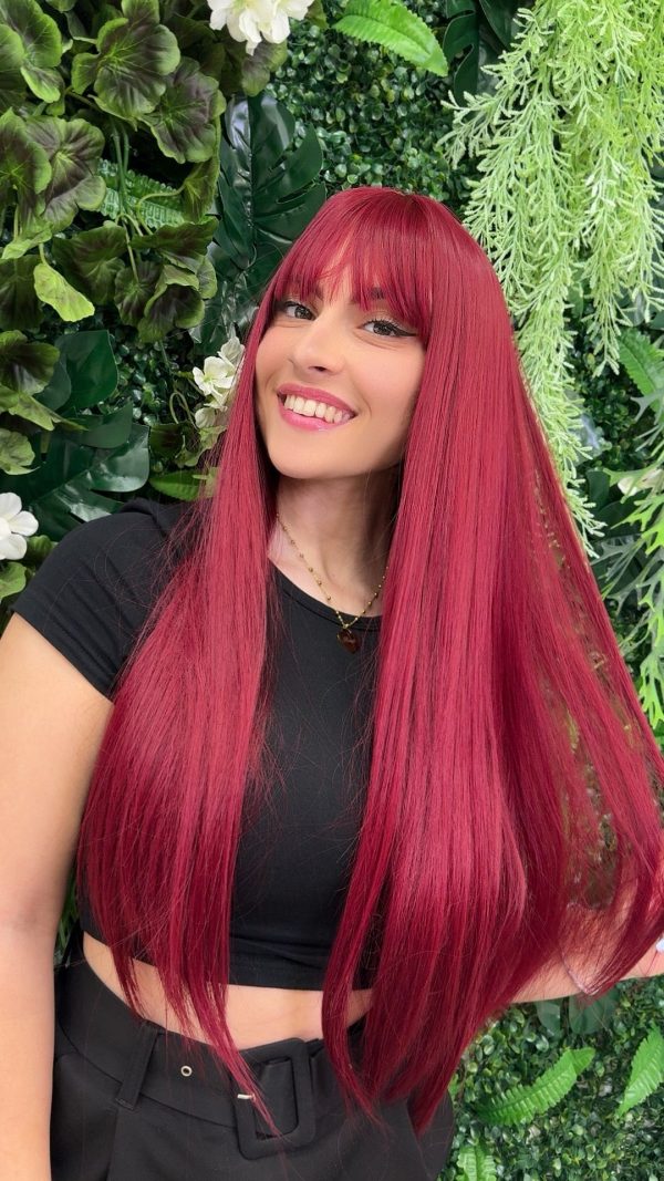 PARRUCCA CLEO RED