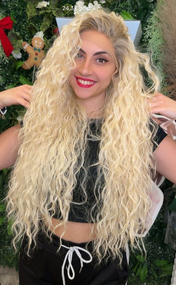 PARRUCCA BROOKE PLATINO