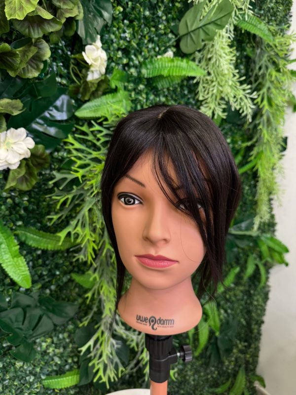 TOPPER CAPELLI UMANI NATURAL BLACK