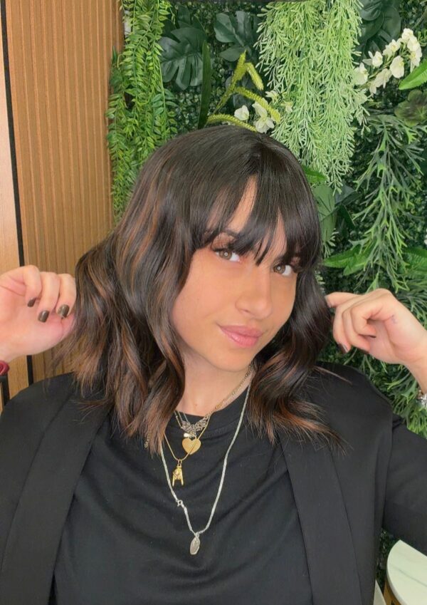 PARRUCCA WAVES CARRE’ NERO SUMATO