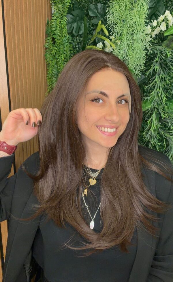 PARRUCCA DENISE CIOCCOLATO